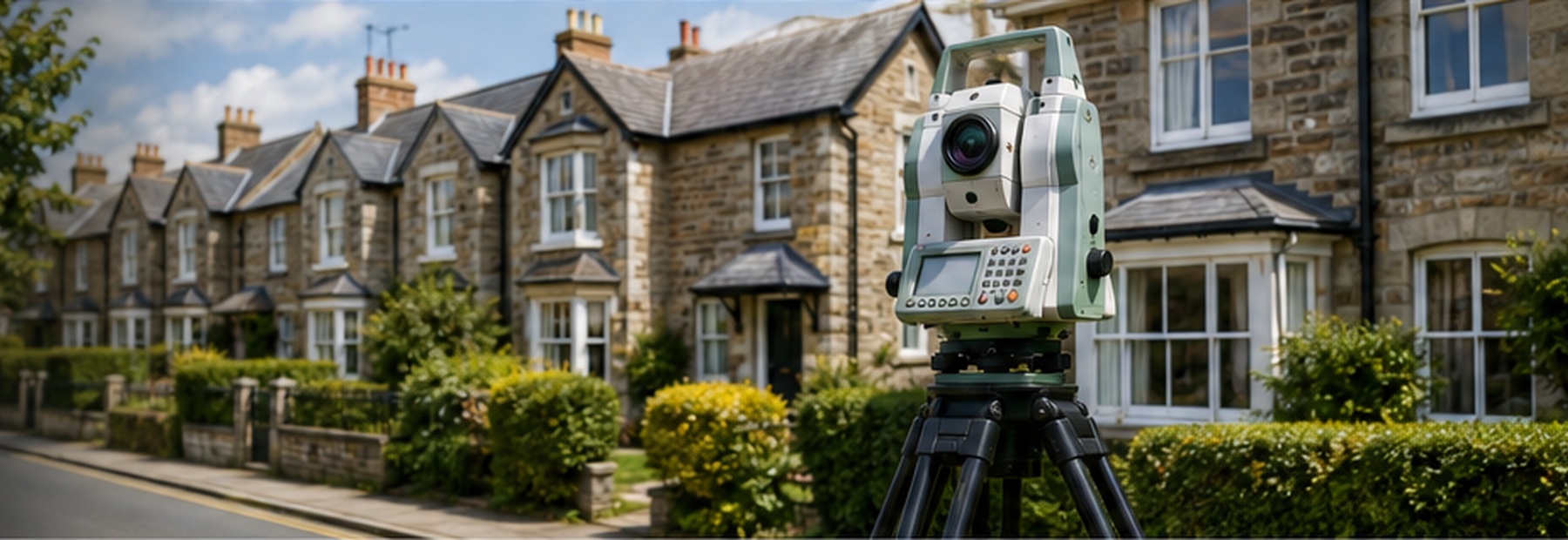 Residential property and surveying equipment